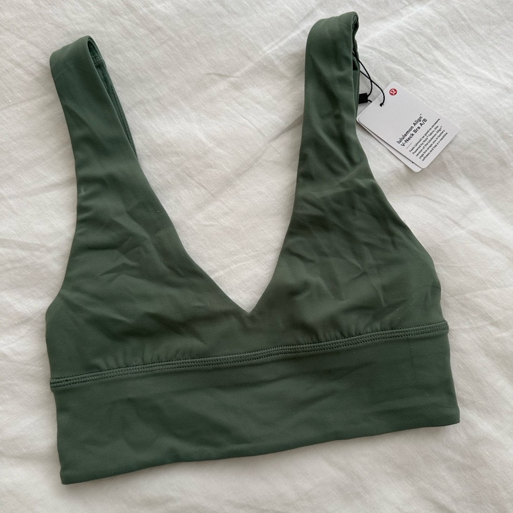 Lululemon Align V Neck Bra A/B NWT